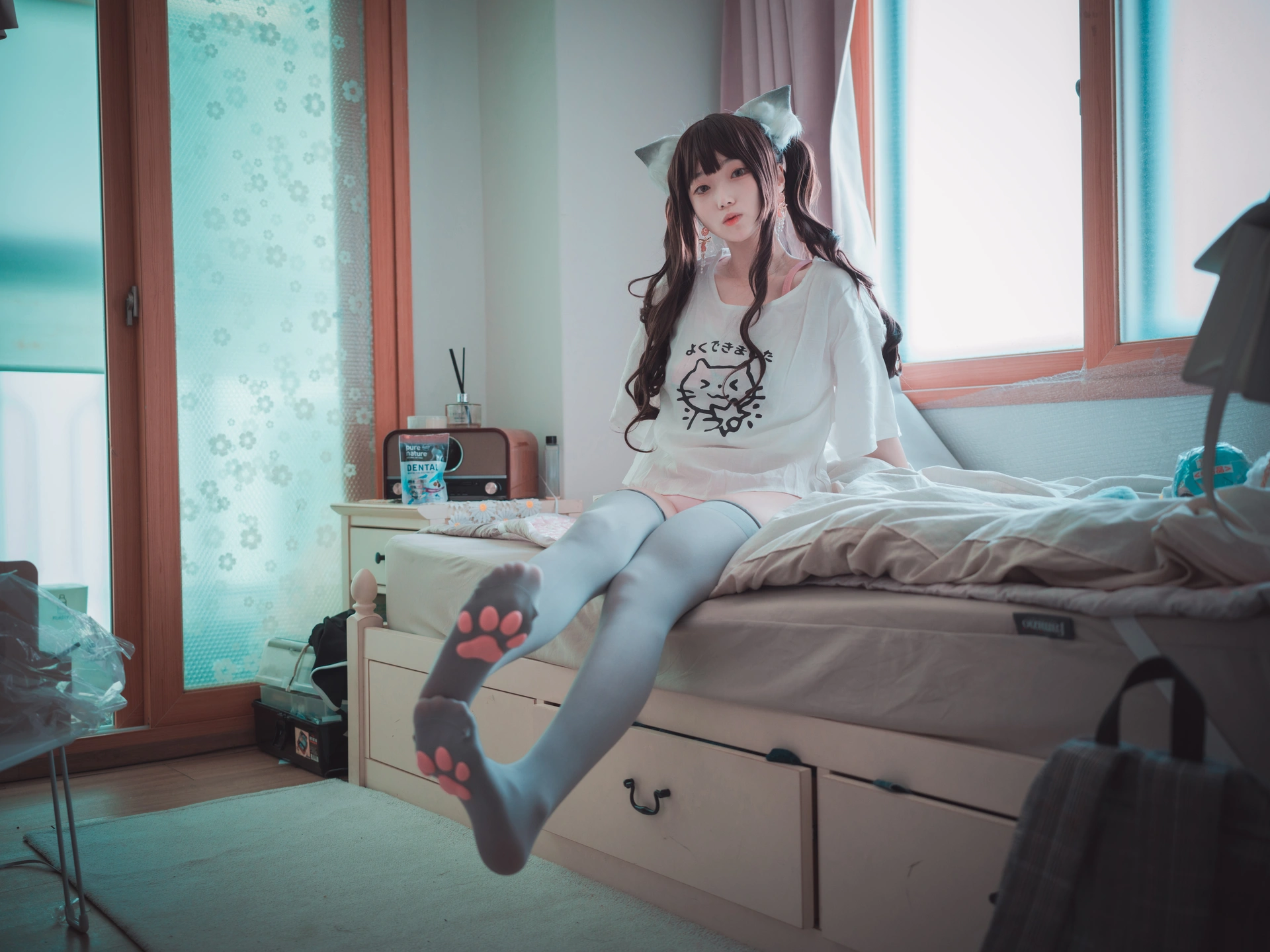 118.[DJAWA] Bambi - The cat I picked up turned into a girl 1